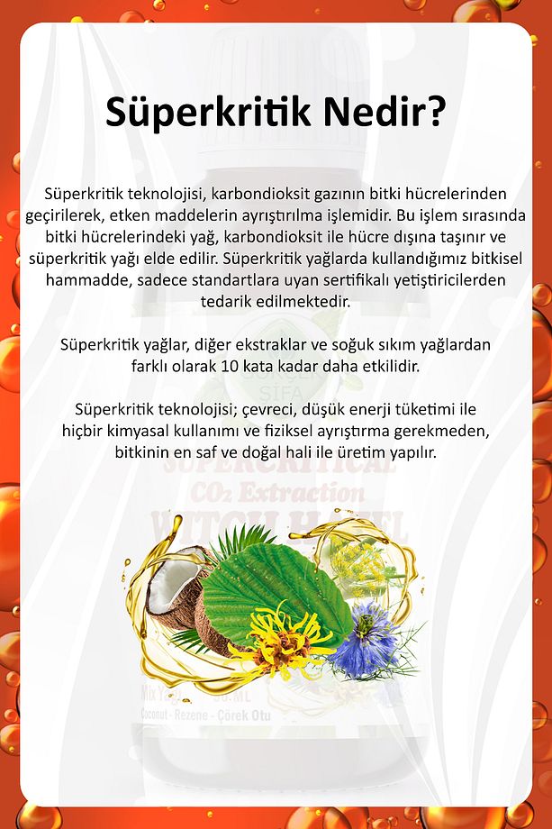 Hamamelis Süperkritik Mix Yağı 50 ml (WİTCH HAZEL SUPERCRİTİCAL MİX OİL) - 6