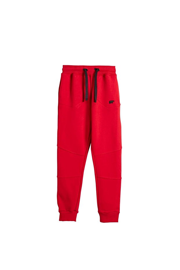أقل Sweatpants عادي للأطفال Sweatpants قرمزي أحمر أحمر للأطفال