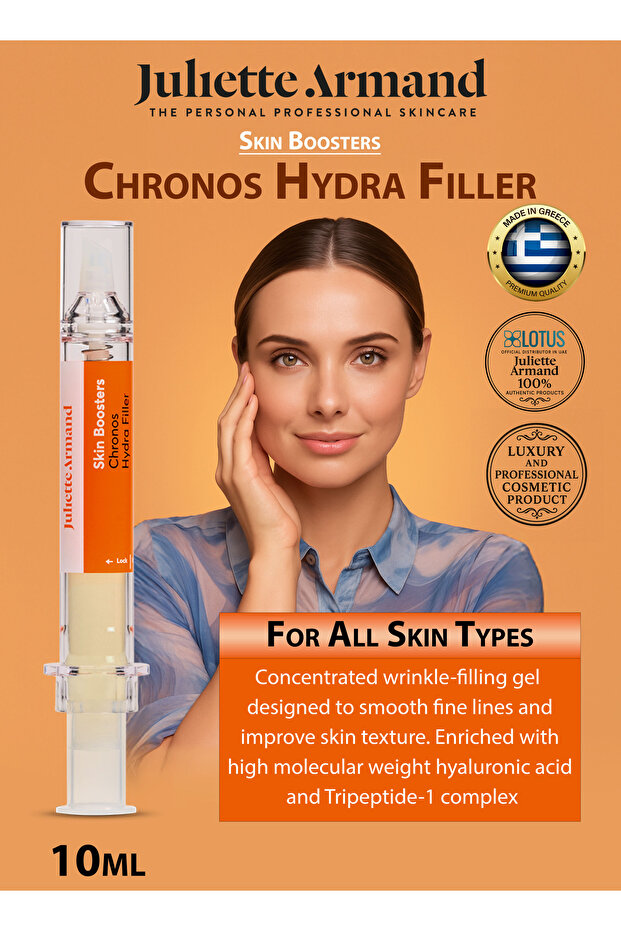 Chronos Hydra Filler Targeted Wrinkle Filler Gel with Hyaluronic Acid & Tripeptide-1 Complex