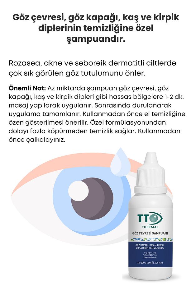 Göz Çevresi Şampuanı 45 ml 15 ml - 3