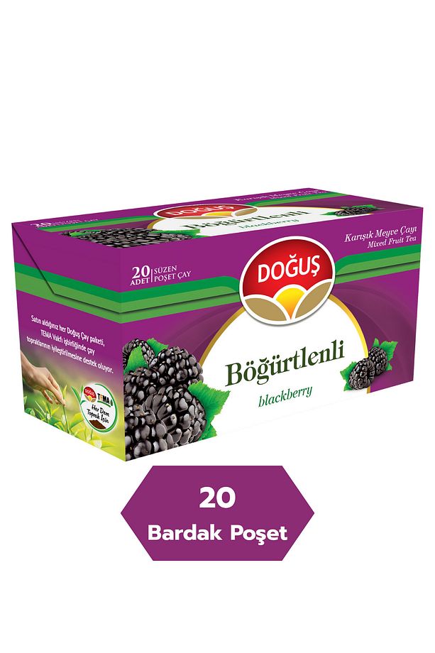 Böğürtlen Bitki Bardak Poşet Çayı 20li - 1
