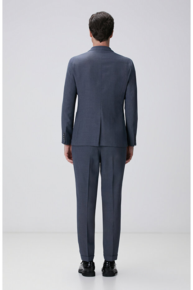 Mavi Takım Elbıse - 5