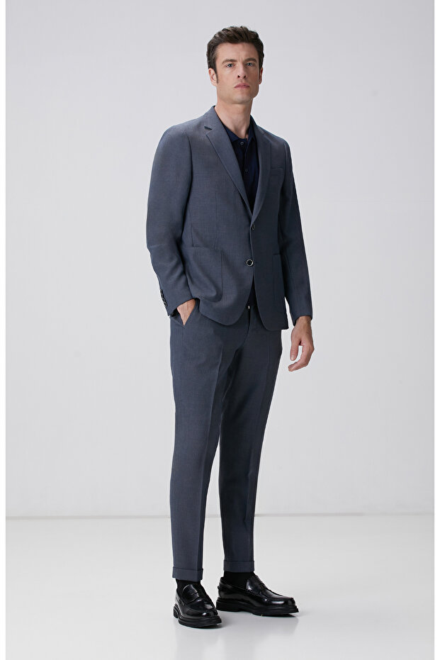 Mavi Takım Elbıse - 3