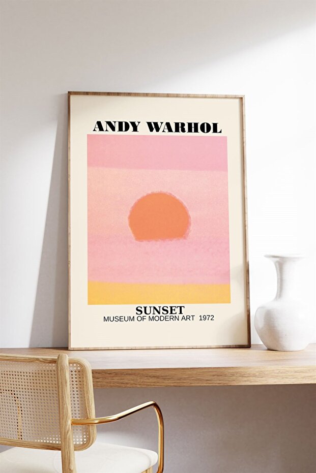 Andy Warhol Tablo, Poster - Çerçevesiz - 2