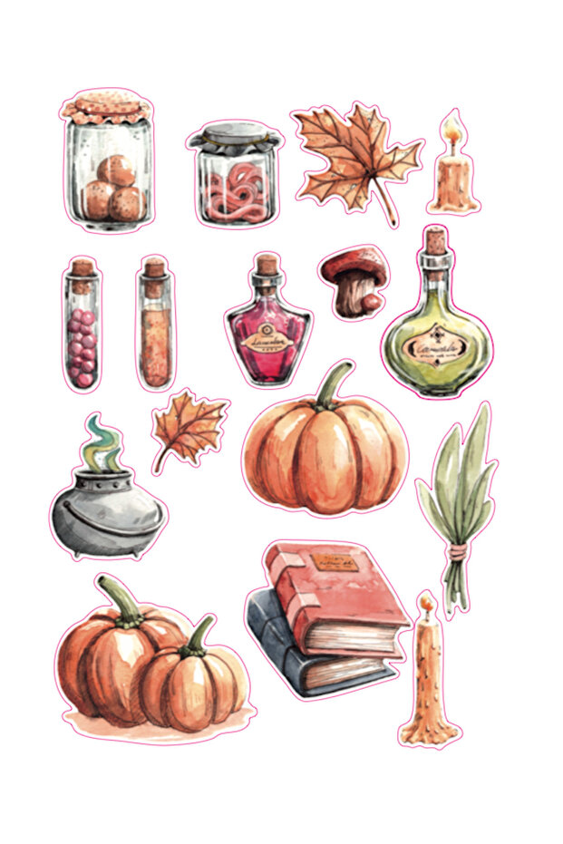 Goods and Plants Sticker Seti - 4