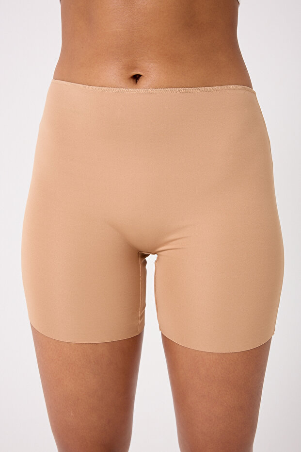 Yüksek Bel Lazer Kesim Boxer Hayalet Boxer - 5