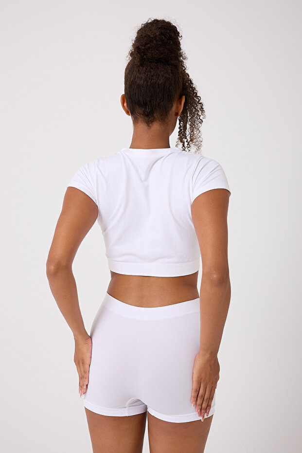 Dikişsiz Basic Kadın Boxer - 4