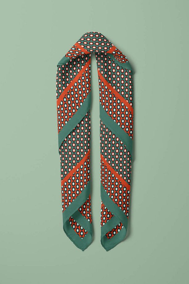 C117 Retro Tasarımlı Bandana Dg11989 - 3