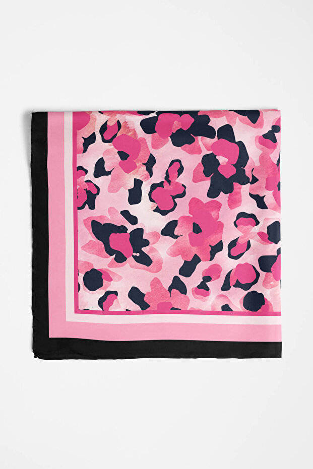 Modern Leopard Desenli Bandana Dg12063 - 5