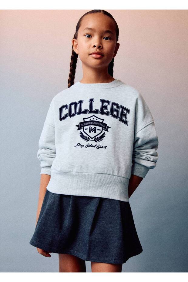 Monokrom kolej sweatshirt - 4