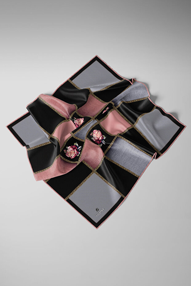 Twill Ipek Eşarp - 5