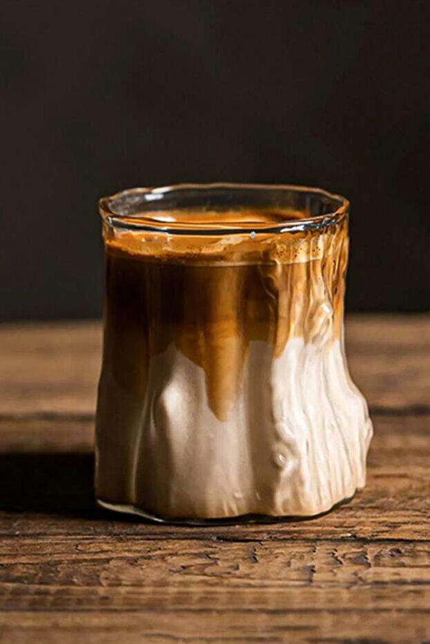 DALGA FORMLU MEŞRUBAT SU LATTE 300 ML BARDAK - 1