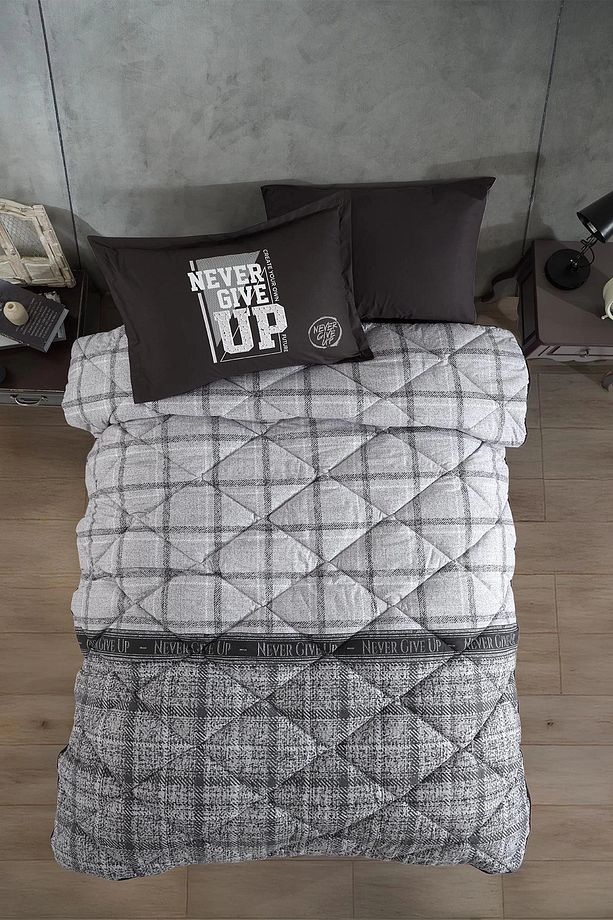 Ranforce %100 Pamuk Tek Kişilik Uyku Seti Give Up - 1