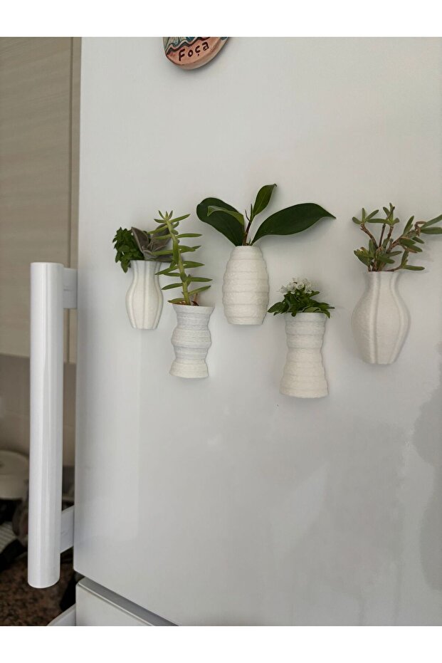 Fuzzy Mini Saksı Magnetli Set (5 ADET) - 4