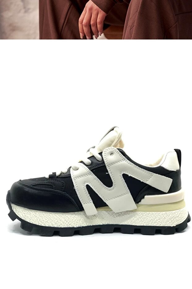 Kadın Sneaker Ayakkabı Siyah - 2