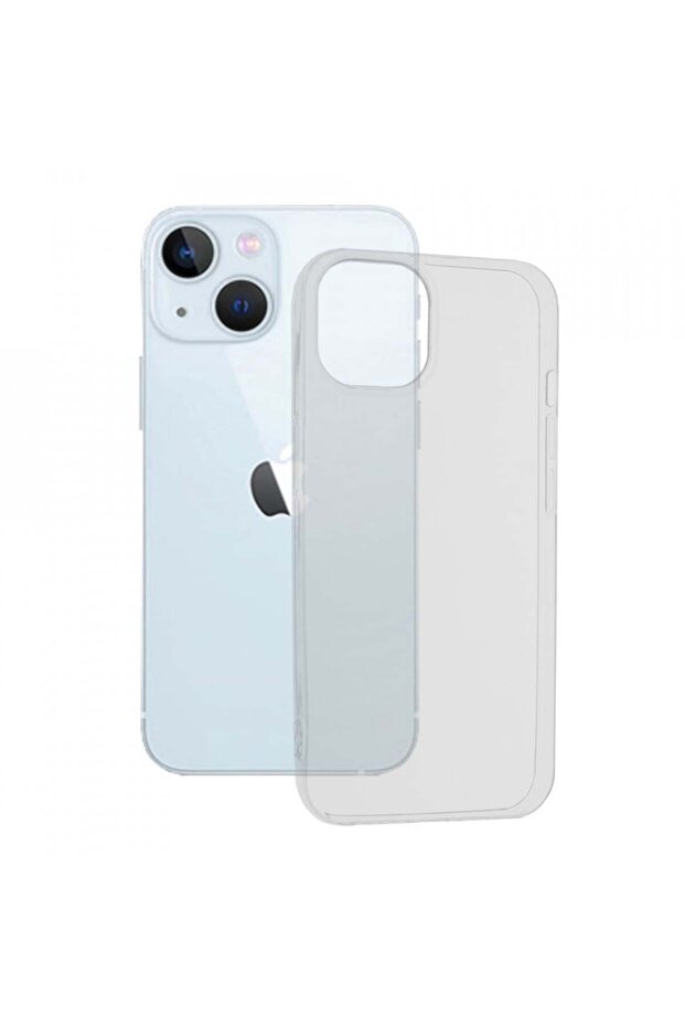 IPhone 13 Case - Clear Silicone - Transparent - 1