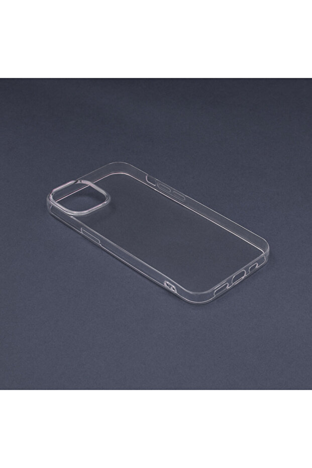 IPhone 13 Case - Clear Silicone - Transparent - 2