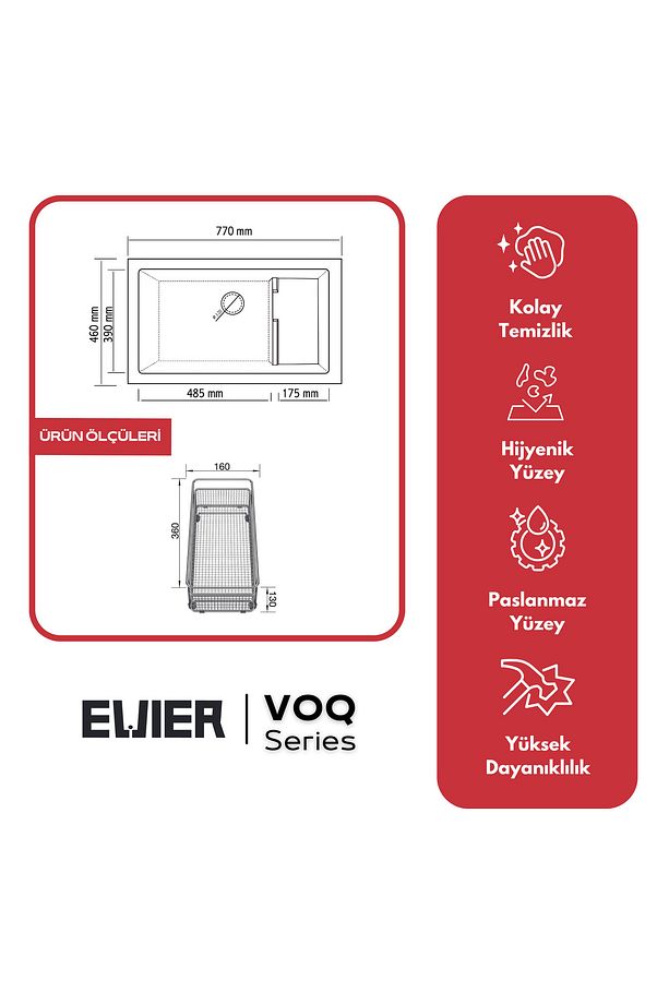 Granit Evye I VOQ Series I SET I Black (SİYAH) - 3