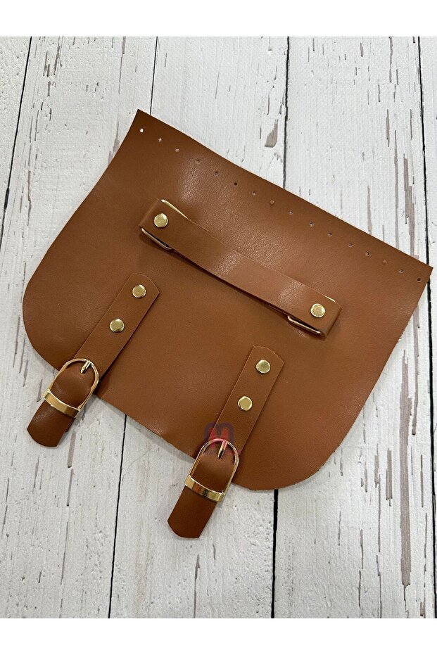 Leather Double Belt Bag Cover (18X28 cm)