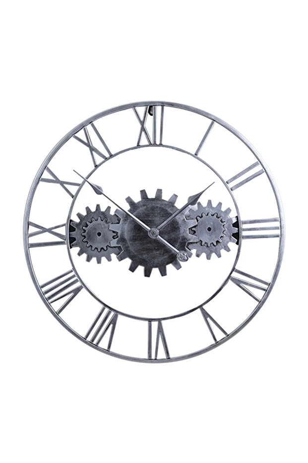 Wall Clock, Industrial, 60cm Diameter