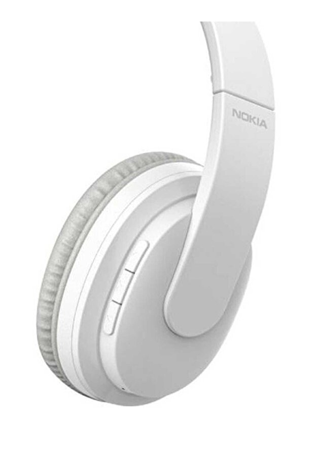 سماعات بلوتوث لاسلكية فوق الأذن قابلة للطي أبيض - 4