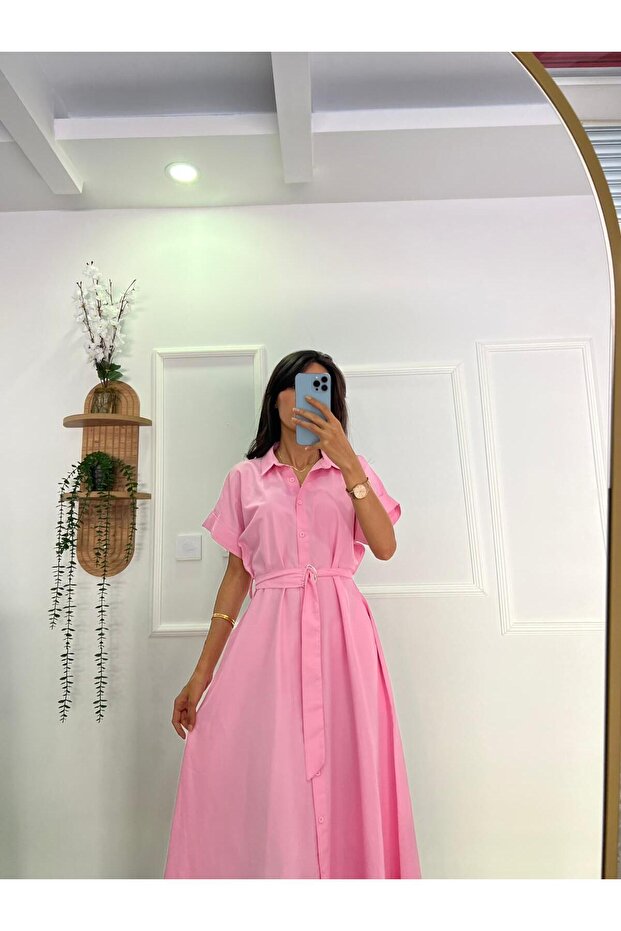 Solaro Kemerli Elbise - 3