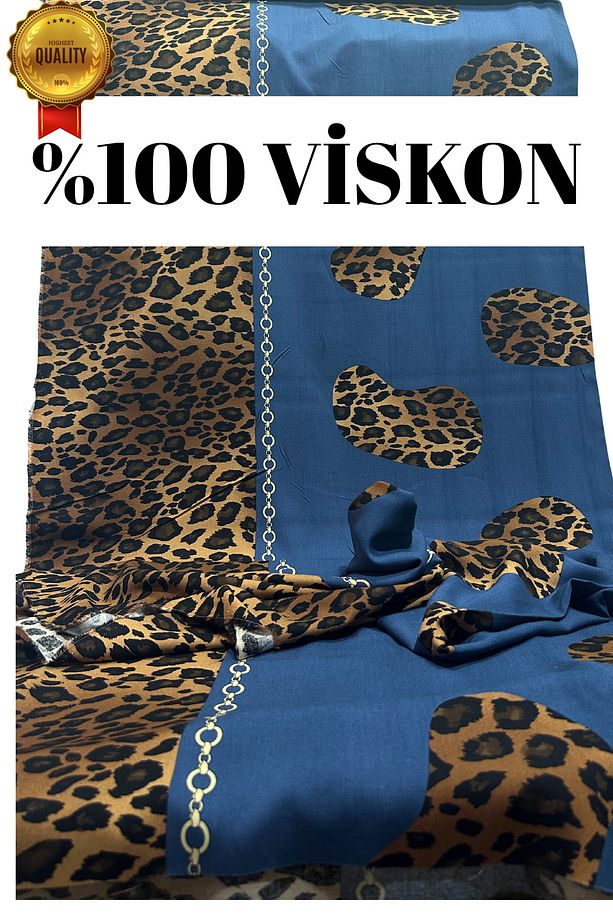 Kumaş Sarayı Viskon Kumaş 150cm En Pamuklu - 1