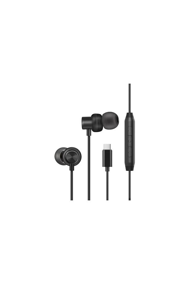 K1-72 USB-C Girişli Mikrofonlu Kumandalı 1.2mt kablolu Kulaklık - 1