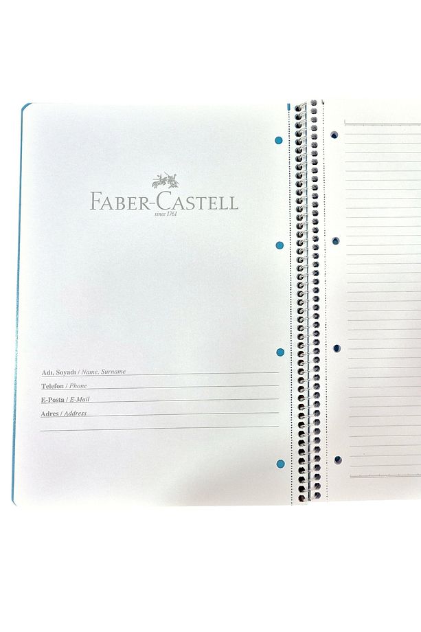A4 Spiralli Koparabilen 80 Yp. Çizgili Defter Pp Kapak - 5