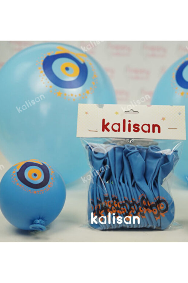 Kalisan Evil Eye Beaded Balloon 12 Inch 25 Pcs