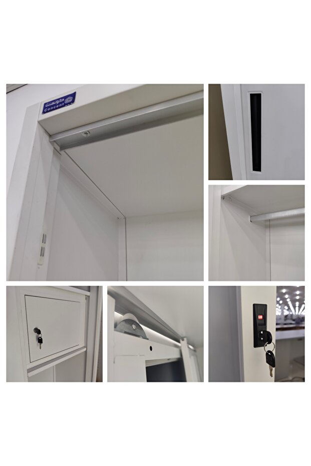 دولاب ملابس لوكر 2درفه - 6