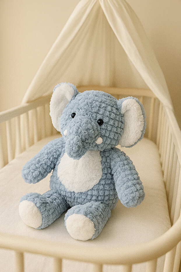 Plush Elephant Sleeping Companion Plush Toy 50 cm