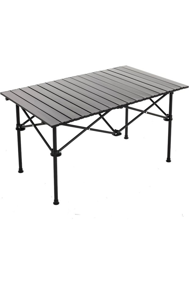 Camping Table, Ultralight Aluminum Folding Beach Table with Carry Bag Travel Furniture for Lawns, Pi