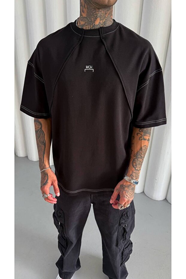 تي شيرت كبير الحجم للغاية - 2