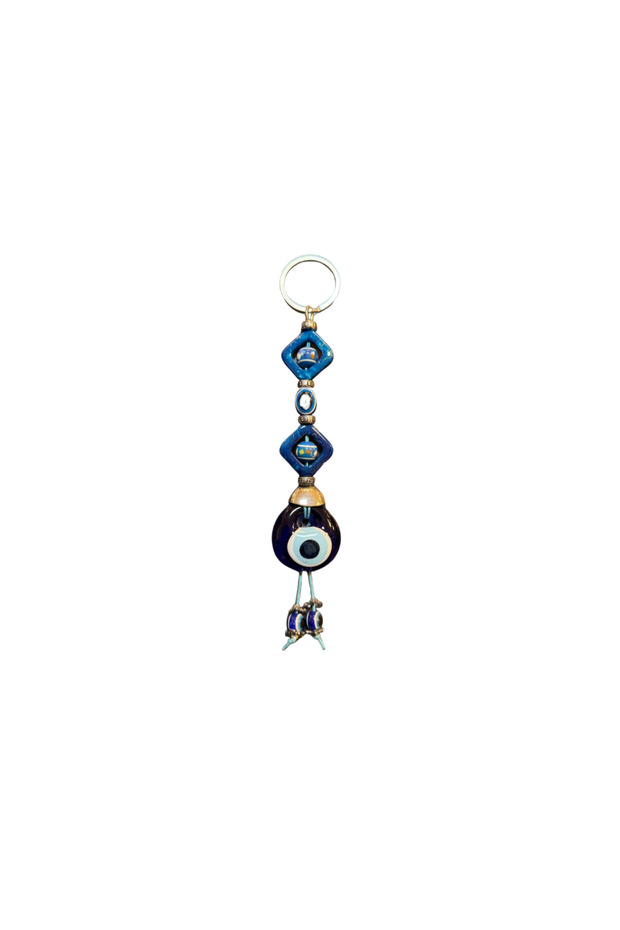 Evil Eye Beaded Two-Way Gift Keychain
