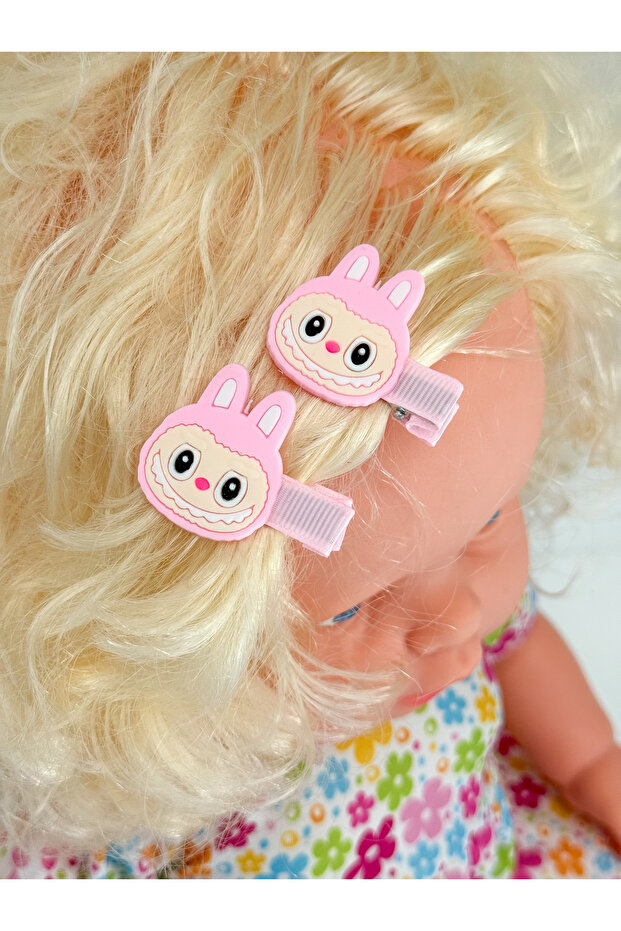 Labubu Figured Clip Double Baby Kids Clamp Buckle
