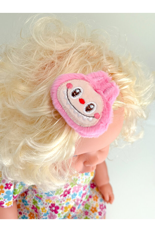 Labubu Figured Baby Kids Plush Clamp Buckle