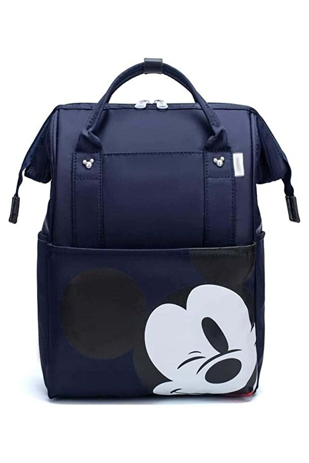 Mums Baby Travel Bag with Cartoon Design Blue
