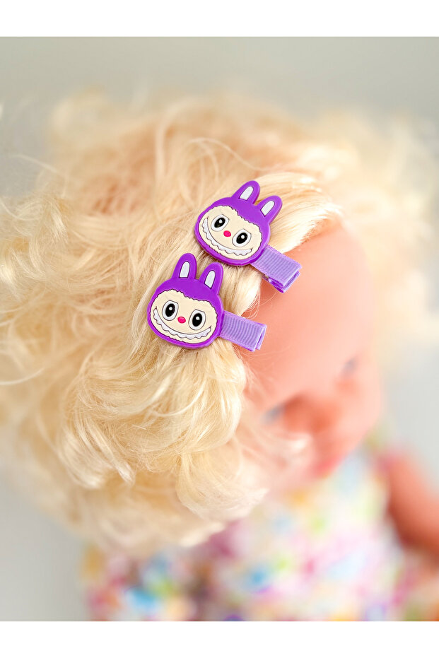 Labubu Figured Clip Double Baby Kids Clamp Buckle
