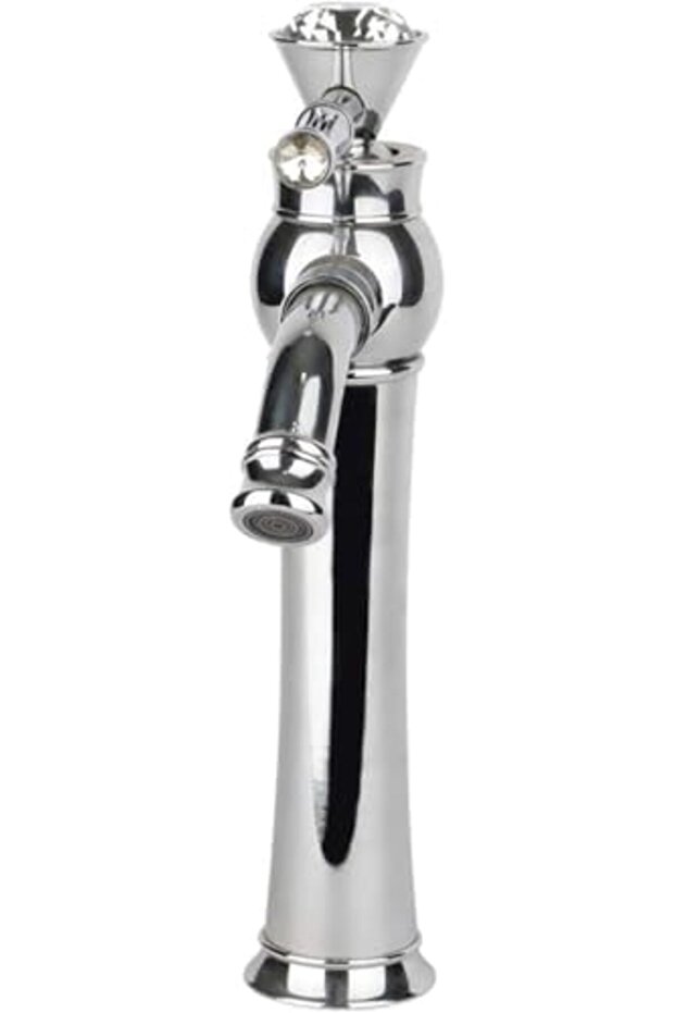 Single Lever Basin Mixer, Chrome - 2