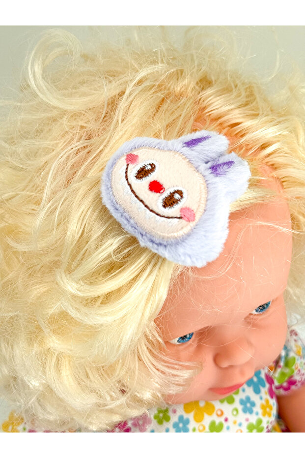Labubu Figured Baby Kids Plush Clamp Buckle