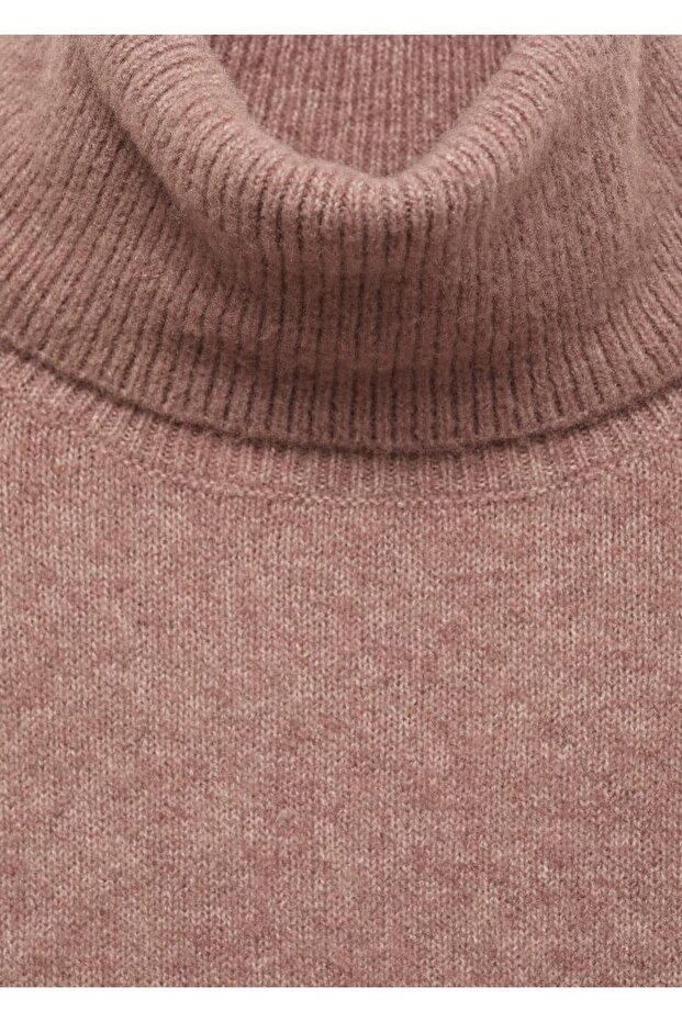 Boğazlı örgü kazak - 6