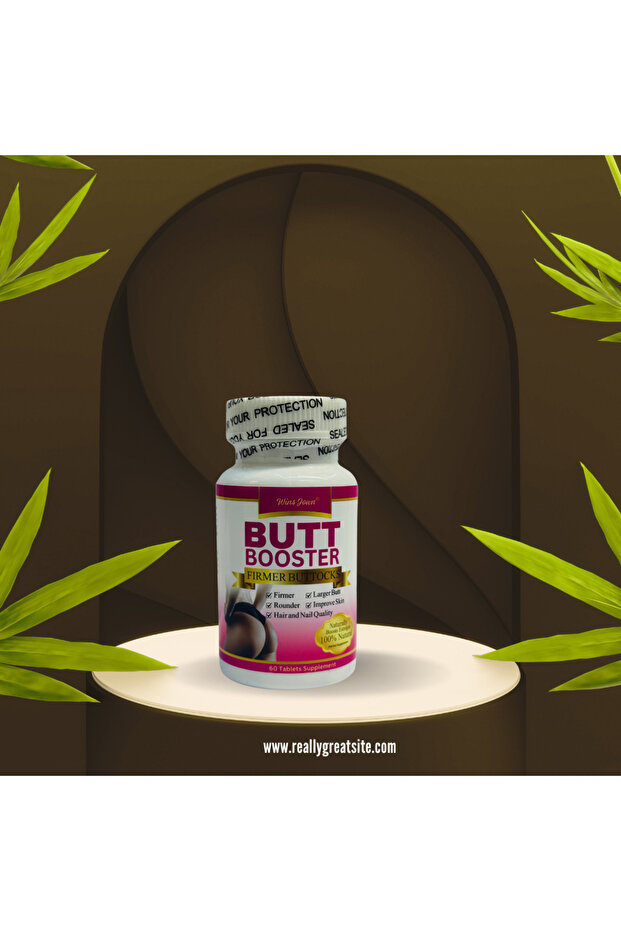 Butt Booster Firmer Buttocks Naturally Boosts Estrogen 100% Natural Herbal Supplement