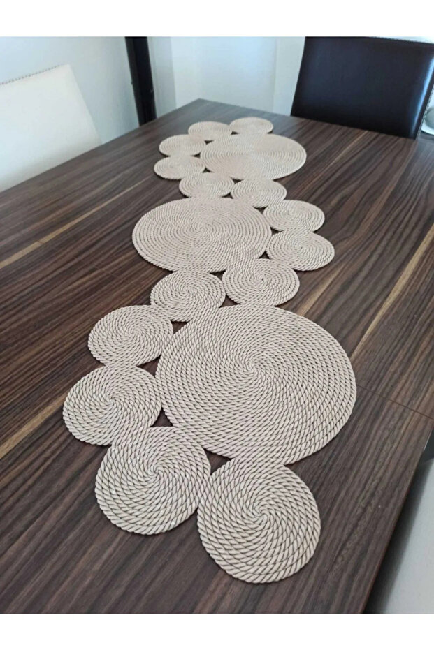 Light Mink Multi-Purpose Hand Sewing Runner – 105×34 cm Table, Console & Coffee Table Cover