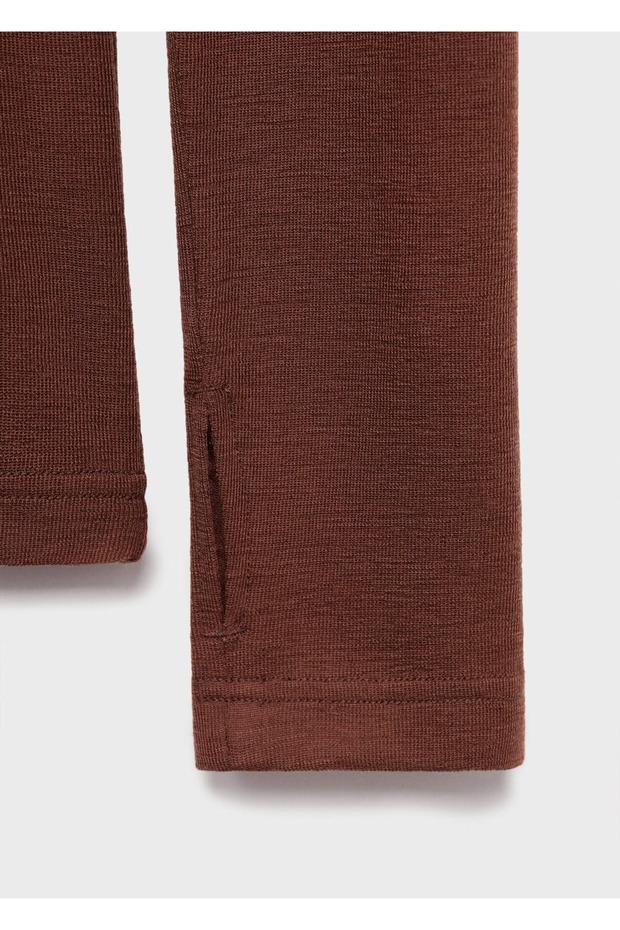 Kapüşonlu yün tişört - 5