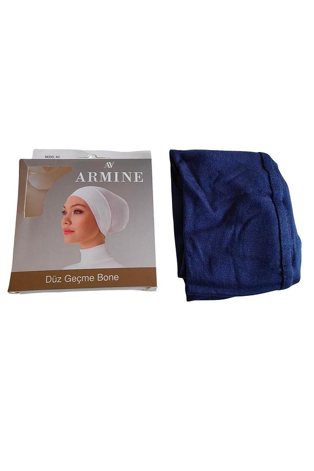 DÜZ GEÇME BONE LACİVERT - 1