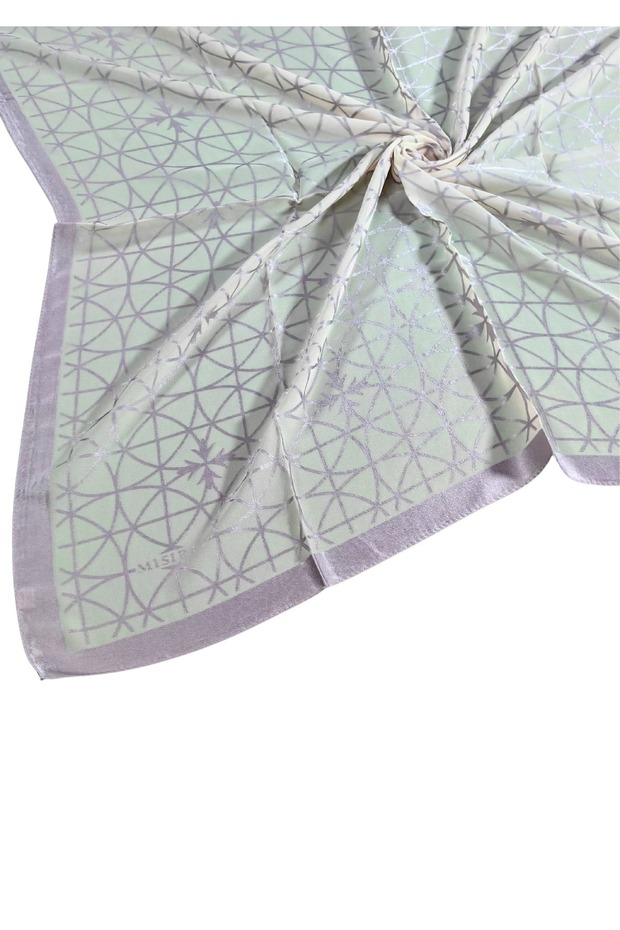 Eșarfe egiptene Eșarfă cu model geometric Devore - 1