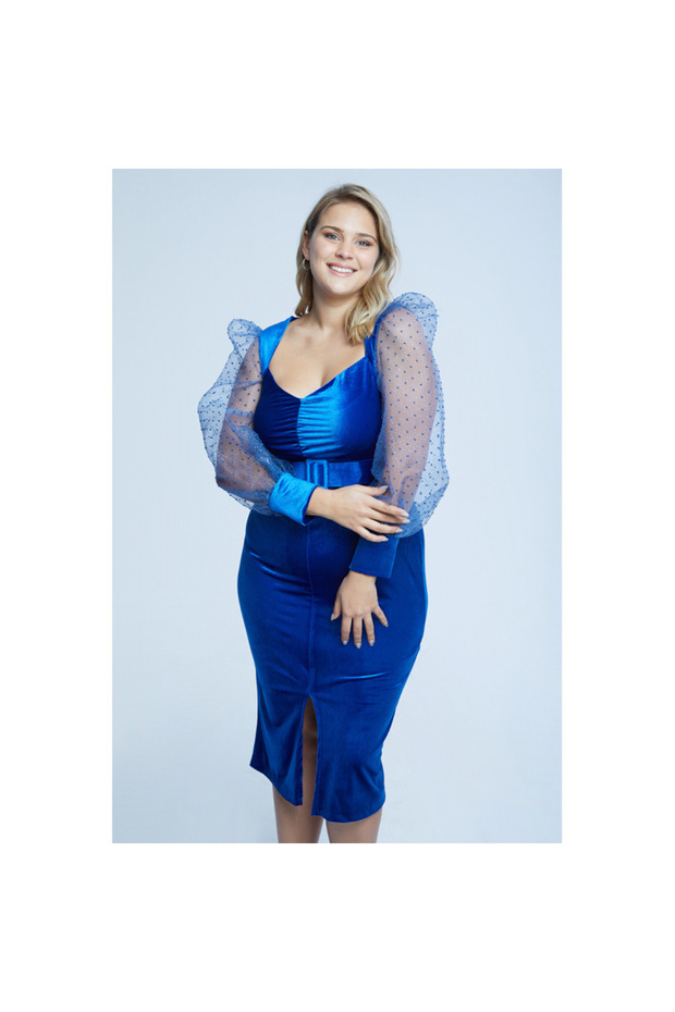 Rochie Casandra – Blue - 4