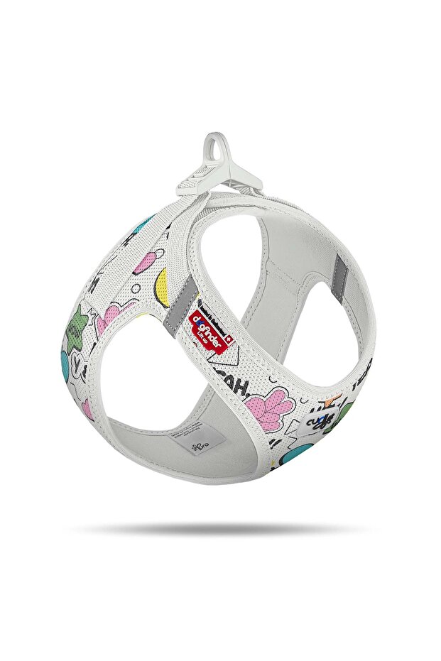 VEST HARNESS CLASP AIR-MESH LE25 COMIC LIGHT-GRAY - 1