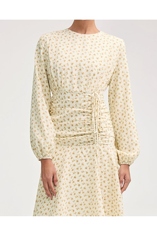 Kadın Peri Desenli Elbise - 3